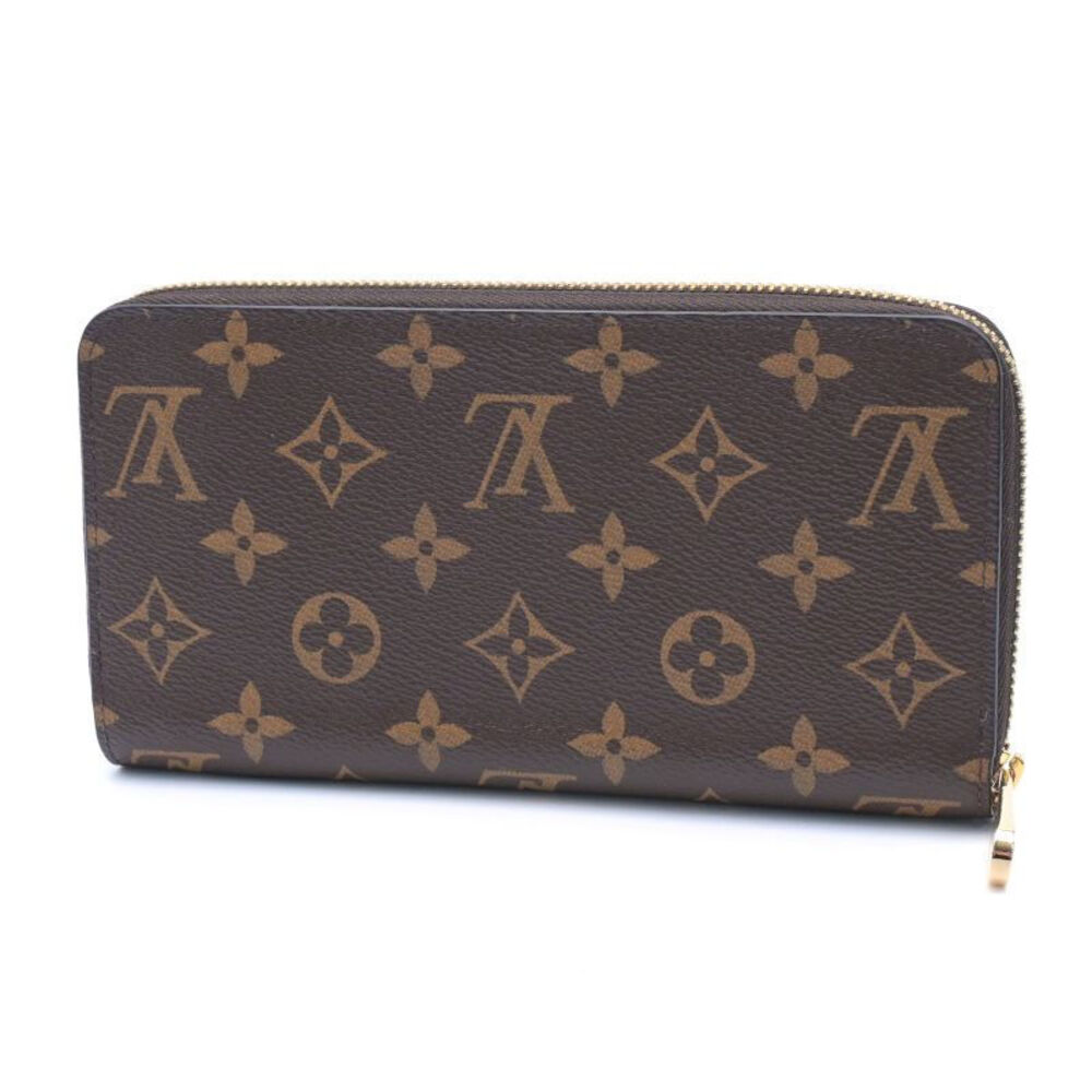 Louis Vuitton Round Zippy Wallet Brown Monogram Long Zip